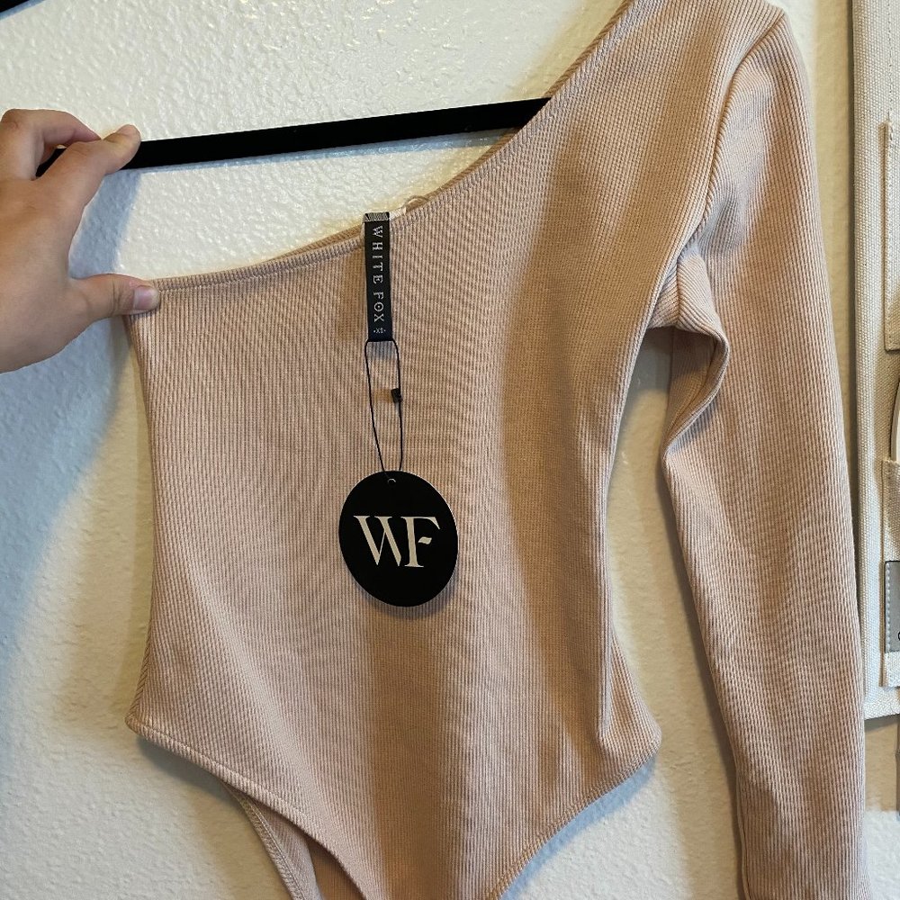 NWT Nude Bodysuit from White Fox Boutique Size XS